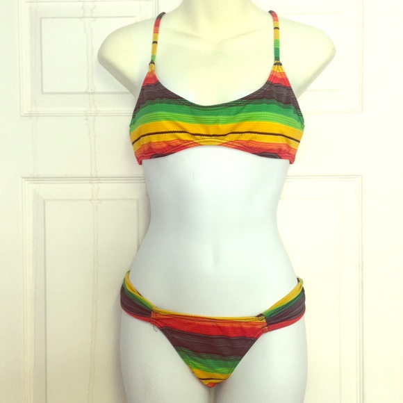 Billabong Other - Billabong Rasta bright print bikini. Billabong Other - Billabong Rasta bright print bikini.